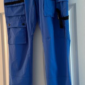 NWT American Stitch Athletic Pants Women Blue Runners Exercise Comfort SZ XL